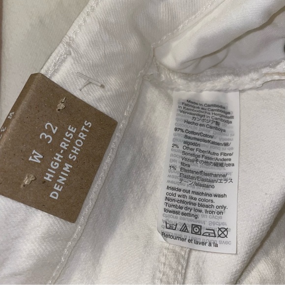 Madewell high rise denim short size 32 - Picture 6 of 12